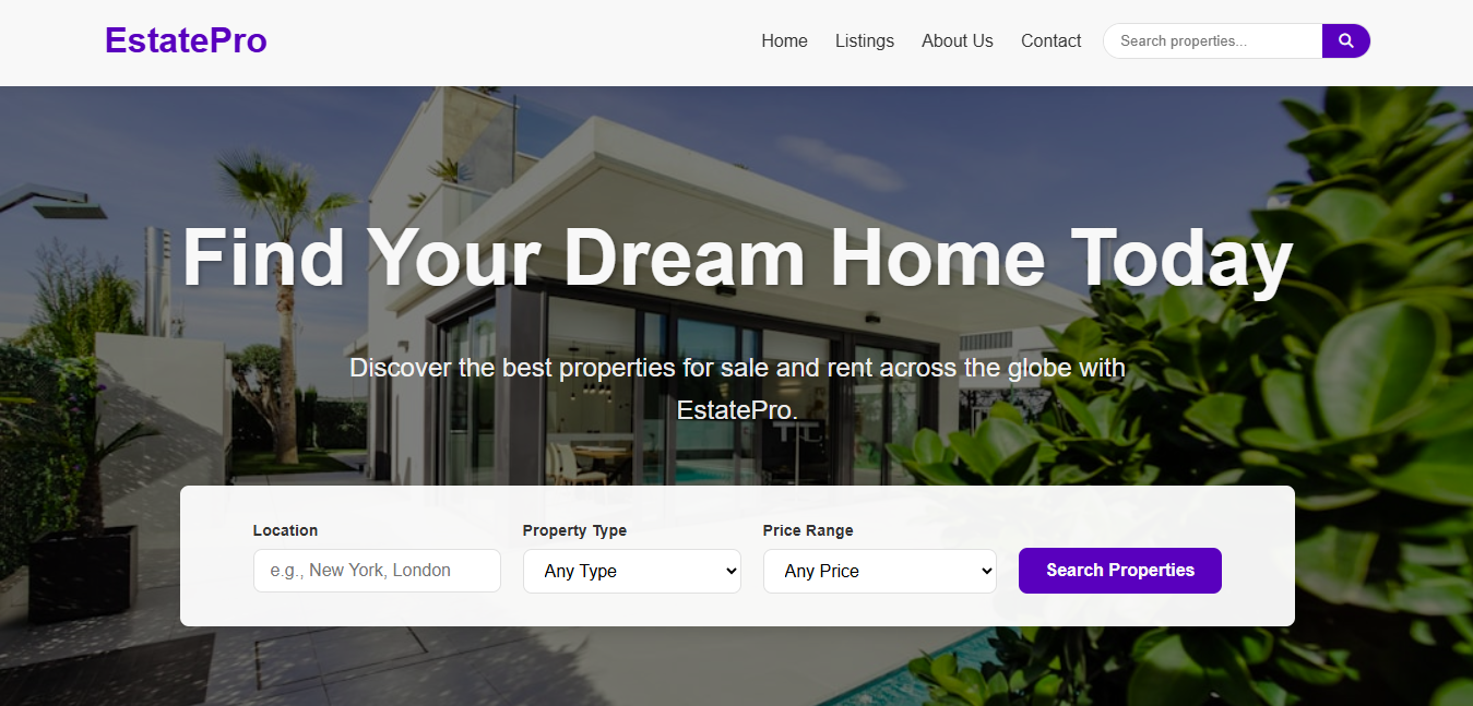 Real estate Pro Theme